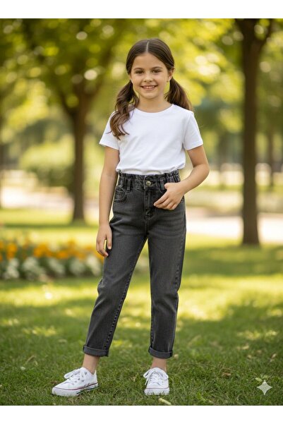 Musti kids Girl's Boyfriend Jean Pants