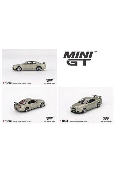 HOT WHEELS Mini GT 1/64 Nissan Skyline GT-R (R34) V-Spec II Nür Millenium Jad...