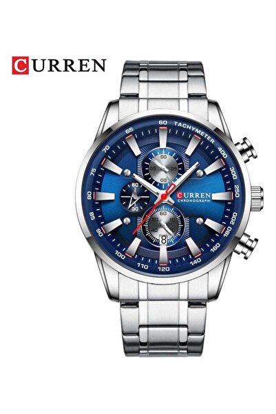 Curren Men's Water Resistant Chronograph Watch J4223S-BL-KM