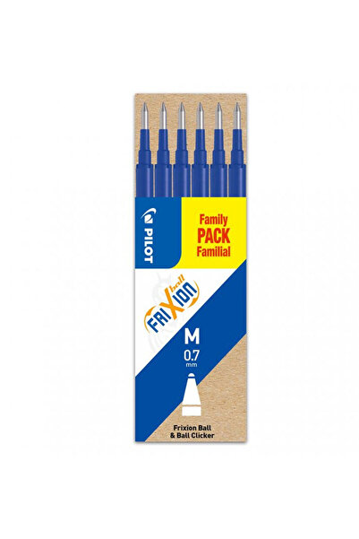 Pilot Ανταλλακτικό Ρολών 0,7mm Μπλε 6/Σετ Frixion