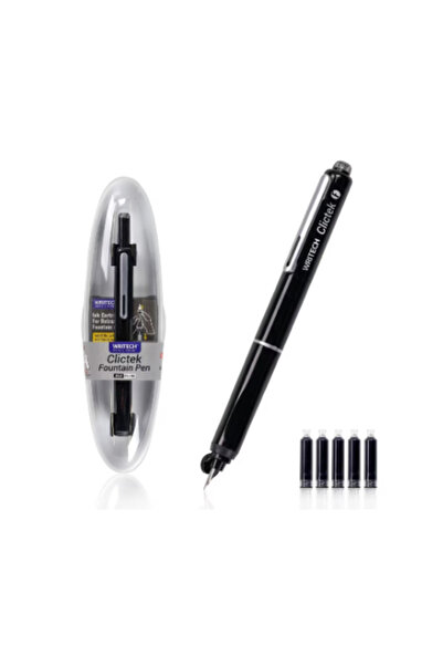 Writech BLACK RETRACTABLE PEN