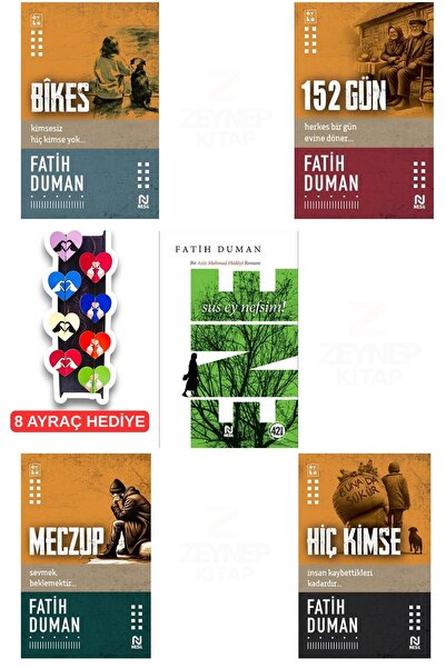Nesil Yayınları Fatih Duman-Ene-Bikes-Hiç Kimse-152 Gün-Meczup-8'li Özel Tasa...