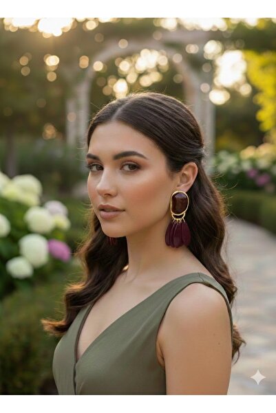 Özce Leaf Dangle Bohemian Earrings