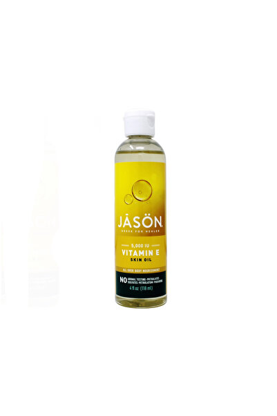 Jasön JASON E Vitamini 5000 IU (Sülfatsız, Parabensiz) Vücut Yağı 4Oz / 118 ml