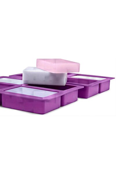 Siliko World Silicone Soap Mold Cake Mold 7.8X4.8Cm Depth 3.5cm