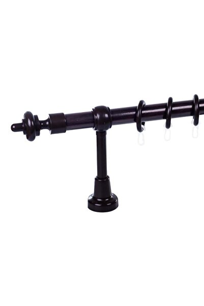 KLEIDECO galerie plastic 28 mm FILIGRANO, simpla, wenge ,160 cm