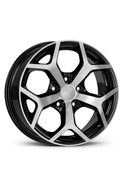 Zeetex 4X100X13 5.5 67.1 ET28 GLOSS BLACK DIAMOND FD (4 Adet)