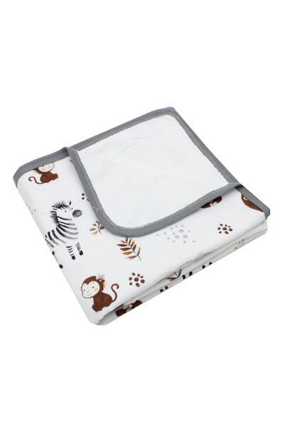 PRICHINDEL Waterproof, reusable giraffe mattress protector, cotton top, 78x100cm