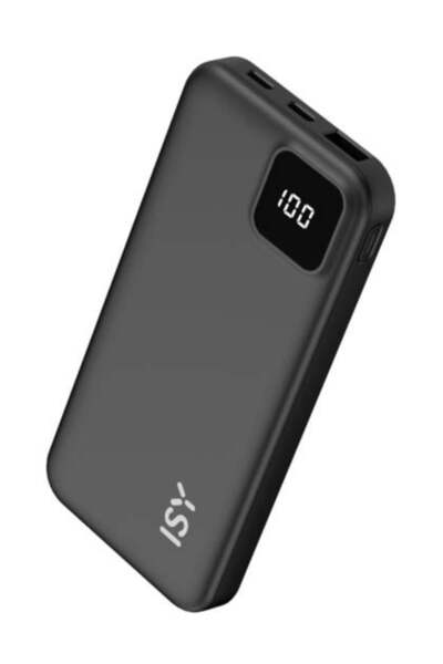 Isy Baterie externă IPP-10001 Neagră