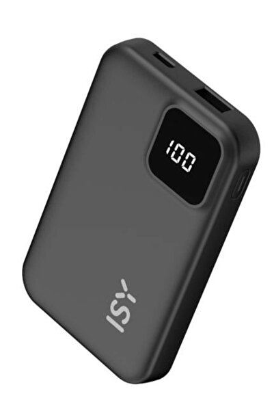 Isy Baterie externă IPP-5001 1xUSB-C 1xUSB-A 5000mAh Negru