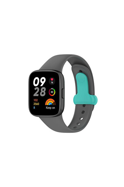 eco port Redmi Watch 3 Origin Silicone Strap (Not a Watch) - Smoked