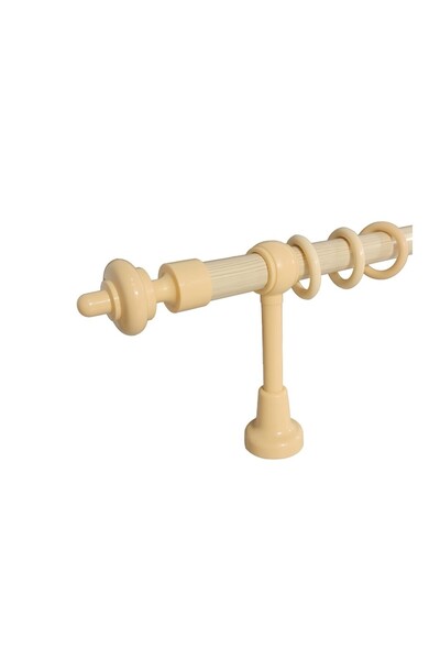 KLEIDECO galerie plastic 28 mm FILIGRANO, simpla, natur-deschis ,400 cm