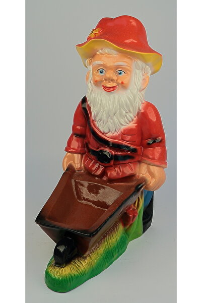 OEM Pitic de gradina cu roaba, ornament pentru gradina/foisor/balcon, 71 cm x...