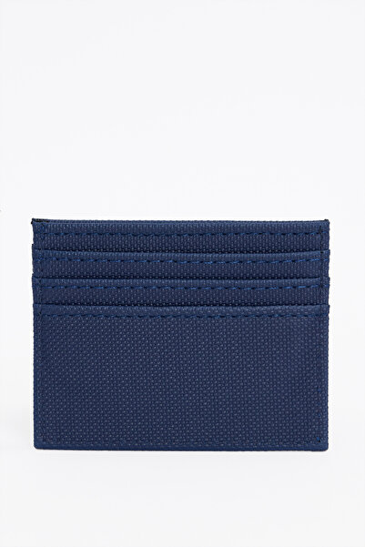 Tudors Synthetic leather navy blue men's card holder