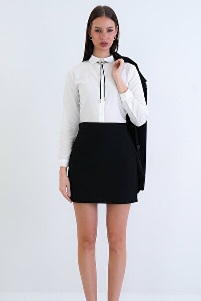 VAGGON Straight Cut Skirt