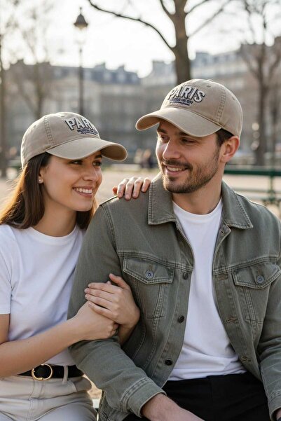 Aware Time Unisex Özle Washed Denim Cap Hat