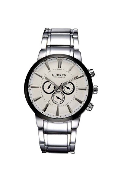 Curren Men's Stainless Steel Chronograph Watch J0286W
