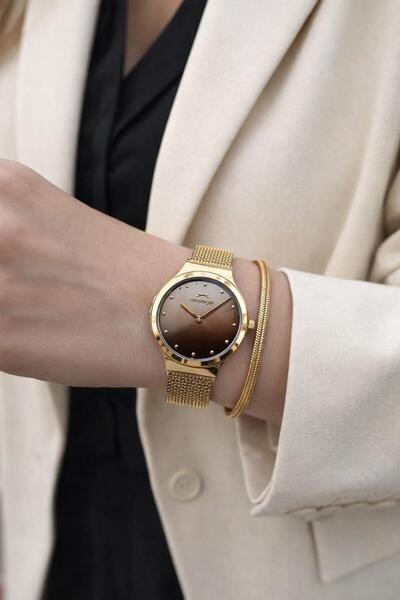 Slazenger New Season Elite Model 50 Mt Water Resistant Bracelet Gift Women's ...