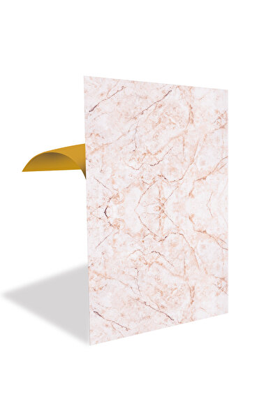 TİNK Kendinden Yapışkanlı Kehribar Mermer Desenli Pvc Panel 41x62 Cm (4 Adet)...
