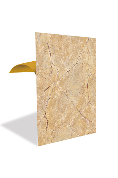 TİNK Kendinden Yapışkanlı Traverten Mermer Desenli Pvc Panel 41x62 Cm (12 Ade...