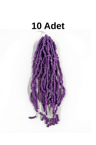 aladepo Mevlüt Tesbihi Crystal Cut Gift Set, 99 Prayer Beads, 10 Pieces