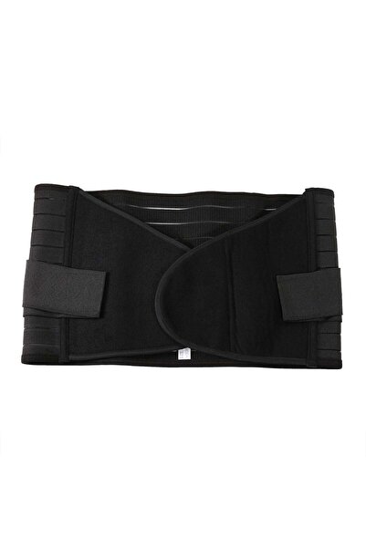 Mad Diva 2 in 1 Medical Lumbar Brace and Abdominal Belt, Black