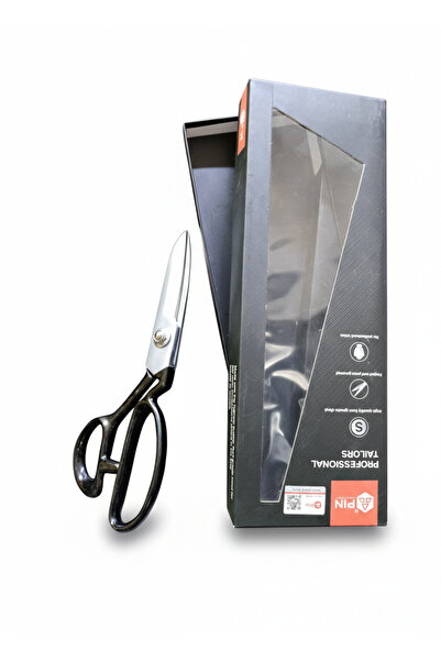 İNCE MAKAS Pin 10 Inch Fabric Cutting Scissors, Tailor Scissors, Sewing Scissors