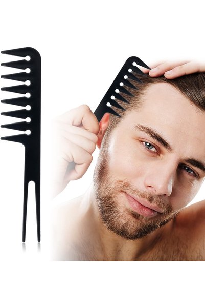 Arzu Güzel Cosmetics 4-Piece Comb Set, Volumizing Comb Set for Curly and Wavy Hair