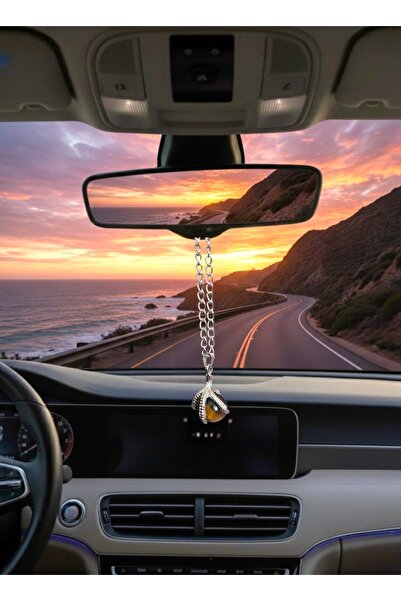 feyza collection Kartal Pençesi Doğaltaş Kaplangözü Otomobil Dikiz Aynası Süs...