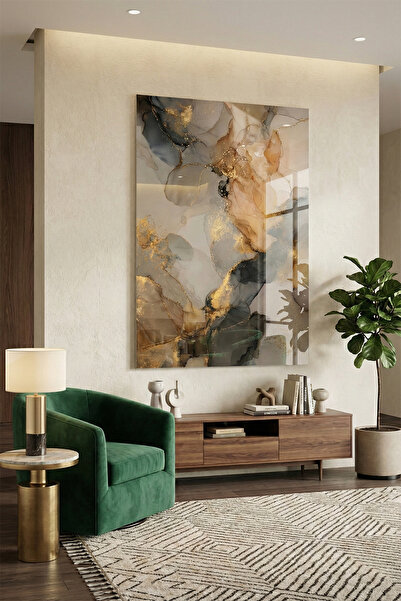 Ahsen resim çerçeve Tablou din sticlă rezistentă la spargere 5mm (grosime) - ...