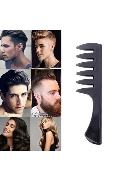 Arzu Güzel Cosmetics 4-Piece Comb Set Volumizing Comb for Curly and Wavy Hair Suitable for Home and Professional Use