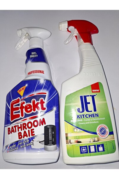 Efekt Bathroom+Kitchen Cleaning Package + Sano Profesional 2x 750ml Made in R...