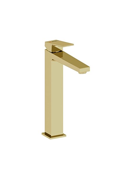 Artema Minimax Square Sink Faucet (Dish) Soft Gold A4372474