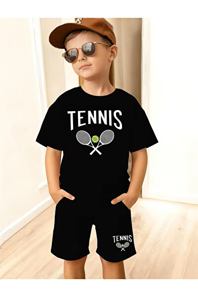 CACTUS COLLECTION SET TRICOU ȘI PANTALONI SCURTĂ IMPRIMAȚI TENIS