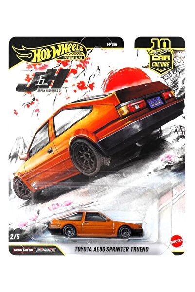 HOT WHEELS سيارة تويوتا AE86 سبرينتر ترينو JKF10 الفاخرة ذات الثقافة العميقة