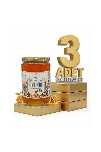 Afia Yedi İklim Süzme Çiçek Bal 3x850 Gr