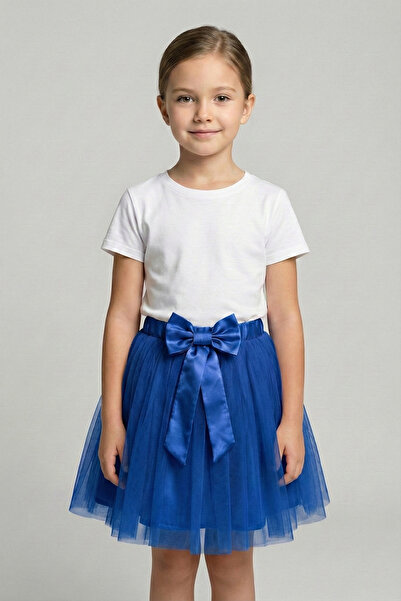 nacar çarşı Girl's Saks Blue Tutu Skirt Tulle Skirt April 23 October 29 Show ...