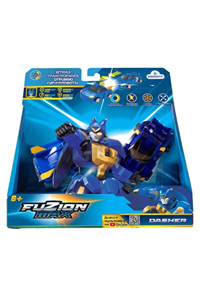 Fuzio Mysteries Set de joaca Fuzion Max Dasher Transformers Masini, albastru