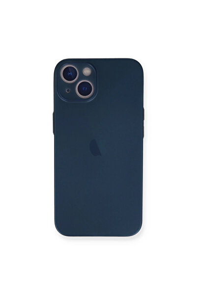 eco port غطاء رفيع للغاية لـ iPhone 14 Plus من البولي بروبيلين - أزرق