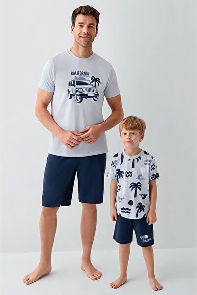 Rolypoly Father & Son Shorts Set, (Sold Separately), 100% Cotton, Short Sleev...