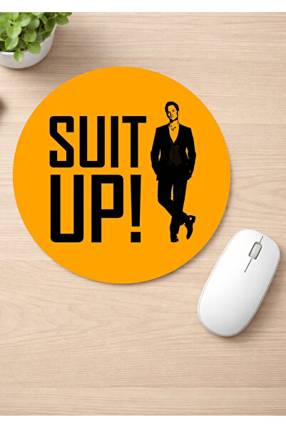 Eylül Design How I Met Your Mother Printed Round Non-Slip Mousepad Ergonomic ...