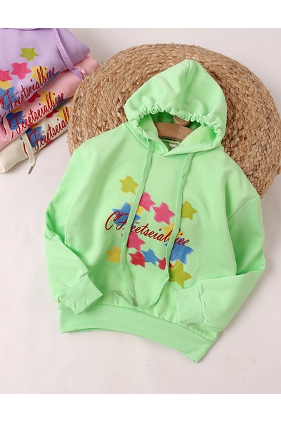 MiniKids Hanorac plusat Izabella, verde