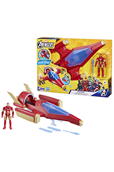 Marvel Avengers Iron Man Repulsor Blast Battle Figure