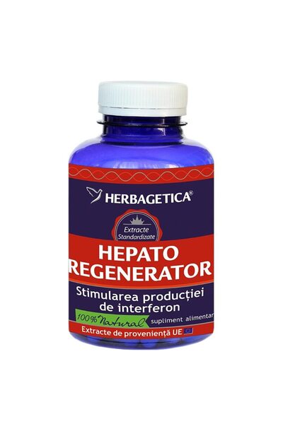 herbagetica Hepato Regenerator Food Supplement, 30 capsules