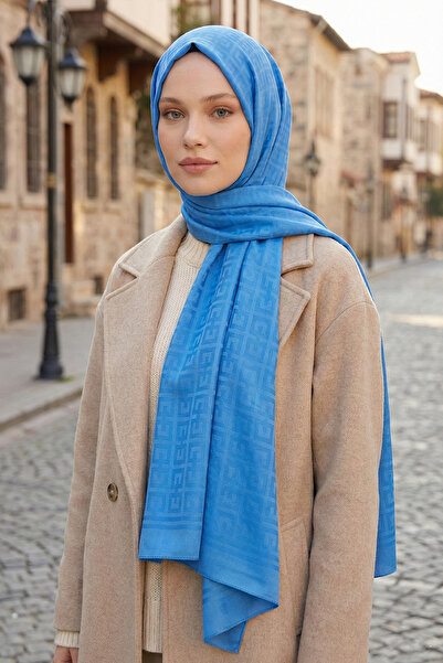 Armine Luxury Sapphire Shawl - Als2Sfr - 34 - Blue