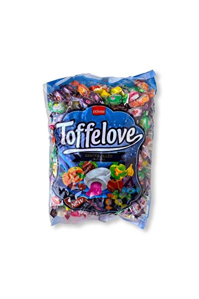 Morello Toffelove Tutti Frutti Toffee Candies, 800 g Bag (Pack of 8)