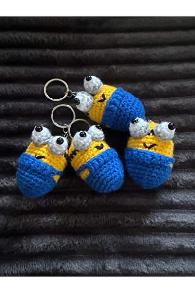 amigurumibaby سلسلة مفاتيح مينيونز أميجورومي