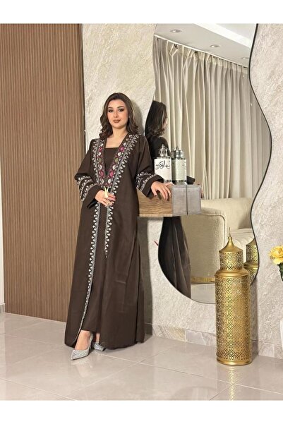 vanus fashion 6929 - Jalabiya with luxurious embroidery in an oriental style