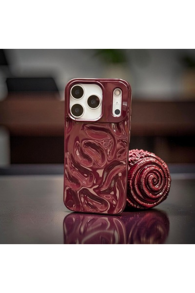 HYPERSOFT iPhone 13 Pro Max (6.7 Inch) Compatible Colorful Case with Wavy Wri...