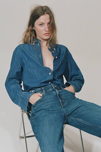 H&M Wide High Waist Jeans